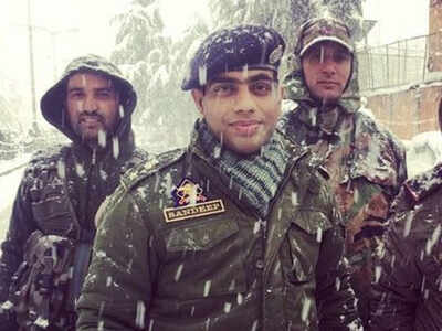 IPS Officer Sandeep Chaudhary in Kashmir